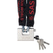 SAS General Purpose 1500x8mm Round Shackle Chain with C-Type Padlock SAS - Dynamic Drive