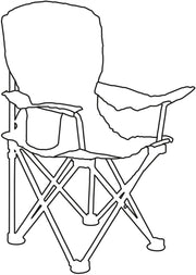 Quest Childrens fun unicorn folding chair Quest - Dynamic Drive