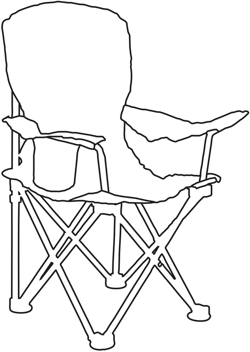 Quest Childrens fun unicorn folding chair Quest - Dynamic Drive