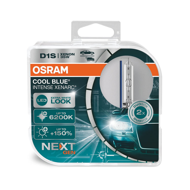 Osram XENARC COOL BLUE INTENSE D1S, +150% more brightness, up to 6,200K, xenon h Osram - Dynamic Drive