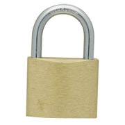 Silverline Brass Padlock Keyed Alike 4pk 40mm Silverline - Dynamic Drive