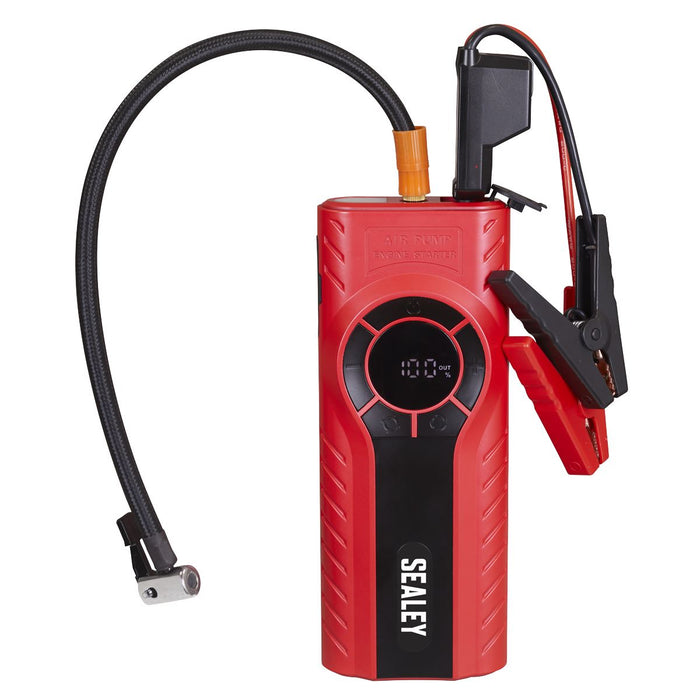 Sealey RoadStart 12V Jump Starter & Tyre Inflator 1200A RS1200TI Sealey - Dynamic Drive