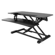 Dellonda 71cm Adjustable-Height Standing Desk Riser 15kg Capacity DH14 Dellonda - Dynamic Drive