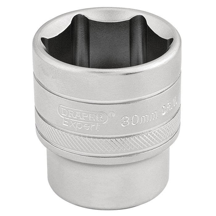 Draper 6 Point Metric Socket, 1/2" Sq. Dr., 30mm 16620 Draper - Dynamic Drive