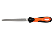 Bahco 1-110-08-2-2 ERGO™ Handled Tapered Edge Flat Second Cut File 200mm (8in) Bahco - Dynamic Drive