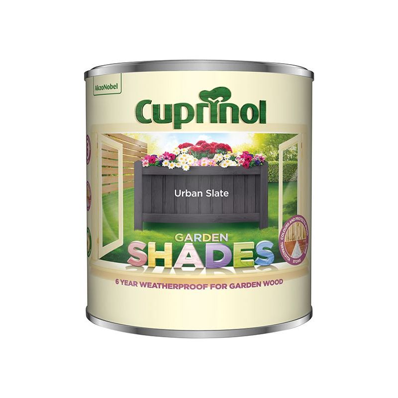 Cuprinol Garden Shades Urban Slate 1 litre Cuprinol - Dynamic Drive