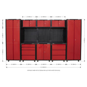 Sealey American PROï 3.3m Storage System APMS80COMBO1 Sealey - Dynamic Drive