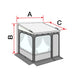 Fiamma ZIP 300 Privacy Room Large Fiamma - Dynamic Drive