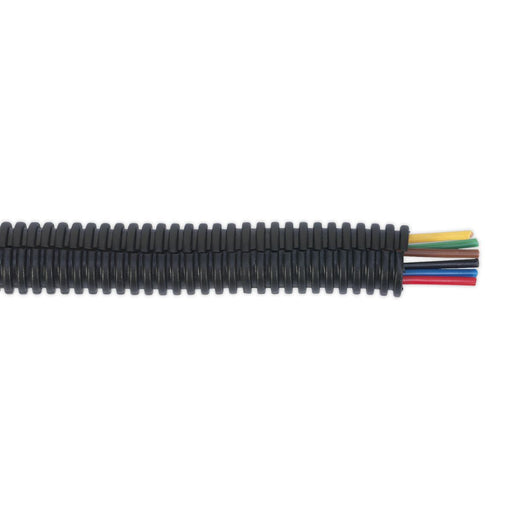 Sealey Convoluted Cable Sleeving Split12-16mm 50m CTS1250 Sealey - Dynamic Drive