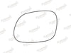 Summit Stick-On Standard Mirror Glass fits Kia Soul 14 to 17 LHS Summit - Dynamic Drive