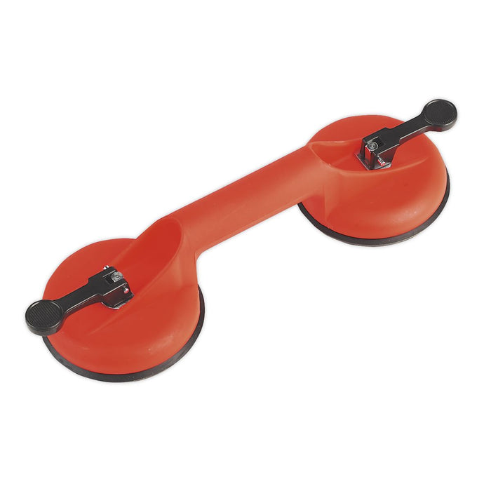 Sealey Suction Gripper Twin Head 120mm Sealey  - Dynamic Drive