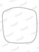 Summit Stick-On Commercial Mirror Glass fits Toyota Hi-Ace Power Van RHS Summit - Dynamic Drive