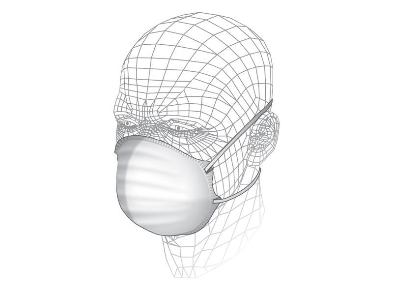Vitrex Fold Flat Cup Respirator (3 Pack) Vitrex - Dynamic Drive
