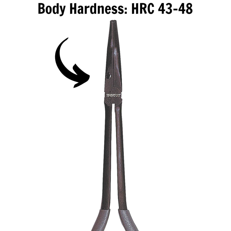Teng Tools Long Reach Plier Bent 45?? 275mm Teng Tools - Dynamic Drive