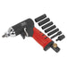 Sealey Air Impact Wrench 1/4"Sq Drive Diesel Glow Plug Kit SA141 Sealey - Dynamic Drive