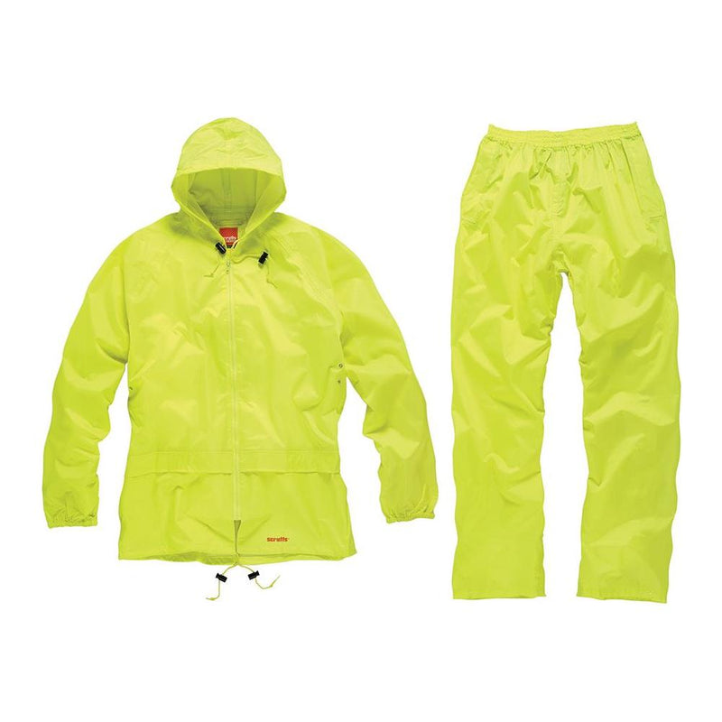 Scruffs Waterproof Suit Yellow XL Scruffs - Dynamic Drive