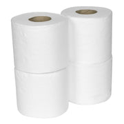 Sealey Plain White Toilet Roll Pack of 4 x 10 (40 Rolls) TOL40 Sealey - Dynamic Drive