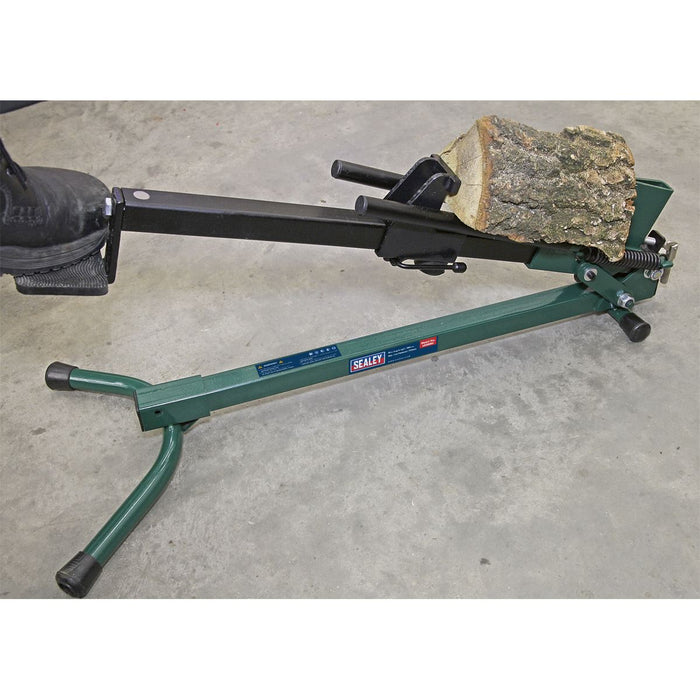 Sealey Log Splitter Foot Operated Horizontal LS450H Sealey - Dynamic Drive