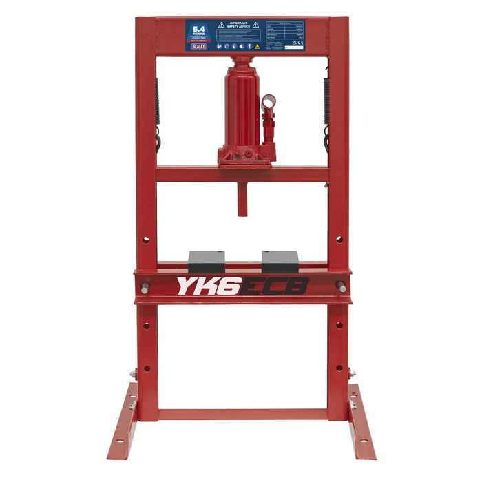 Sealey Hydraulic Press 5.4 Tonne Economy Bench Type YK6ECB Sealey - Dynamic Drive