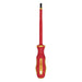 Draper XP1000 VDE Plain Slot Screwdriver, 5.5 x 125mm 64419 Draper - Dynamic Drive