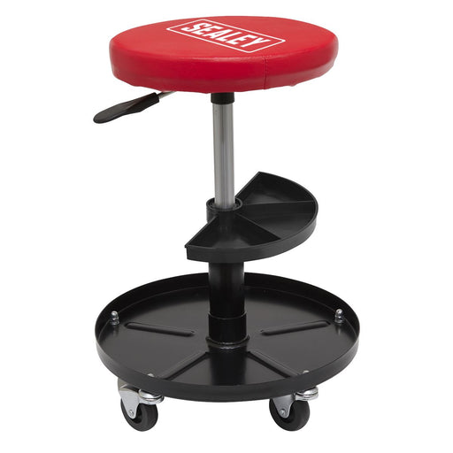 Sealey SCR10 Mechanic's Seat and Tool Tray Combo SCR10COMBO Sealey - Dynamic Drive