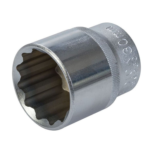 King Dick Socket SD 1/2" Metric 12pt 30mm King Dick - Dynamic Drive