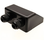 AG Twin Black ABS Cable Entry Gland for Caravans & Motorhomes | Durable and Wea AG - Dynamic Drive