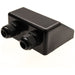 AG Twin Black ABS Cable Entry Gland for Caravans & Motorhomes | Durable and Wea AG - Dynamic Drive