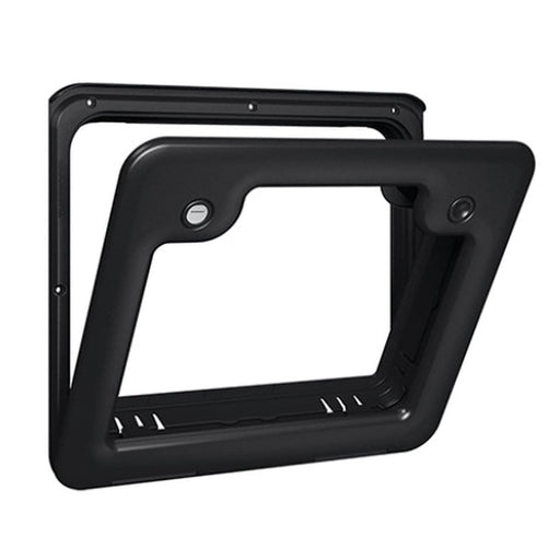 Thetford Black Service Door 3 1 Lock 1 Push Button 2680527 Thetford - Dynamic Drive