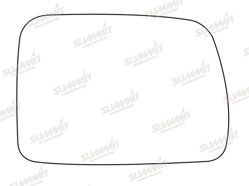 Summit Stick-On Standard Mirror Glass fits BMW X5 00 on RHS Summit - Dynamic Drive