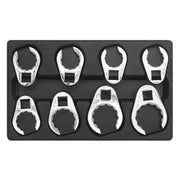 Sealey Crow's Foot Spanner Set 8pc 1/2"Sq Drive Metric AK5981 Sealey - Dynamic Drive
