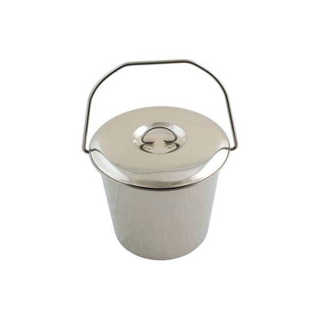 Laser Stainless Steel Bucket 12L 5929 Laser - Dynamic Drive