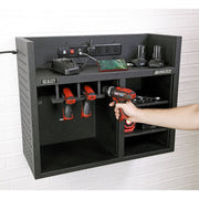 Sealey Power Tool Storage Rack 760mm with Power Strip AP30SRBE Sealey - Dynamic Drive