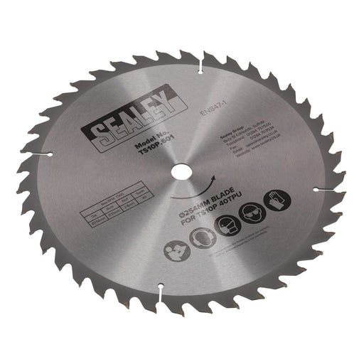 Sealey Blade254mm x 2.8mm/ï30mm Bore 40tpu TS10P.601 Sealey - Dynamic Drive