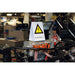 Laser High Voltage Sign (Double Sided) 7574 Laser - Dynamic Drive