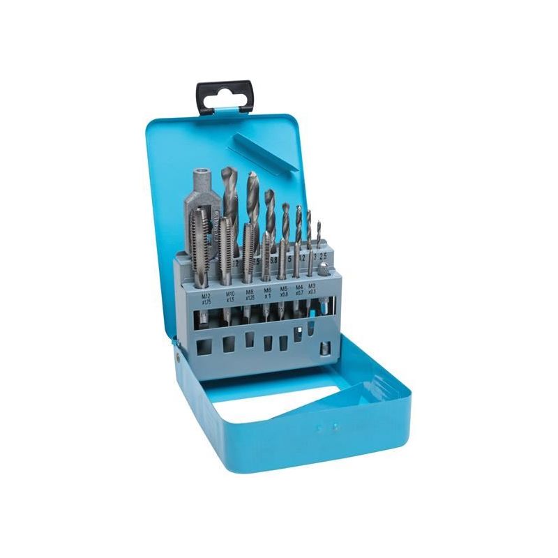 Bluespot Tools Drill & Tap Set, 15 Piece BlueSpot Tools - Dynamic Drive