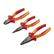 Draper XP1000 VDE Pliers Set, Tethered (3 Piece) 99070 Draper - Dynamic Drive