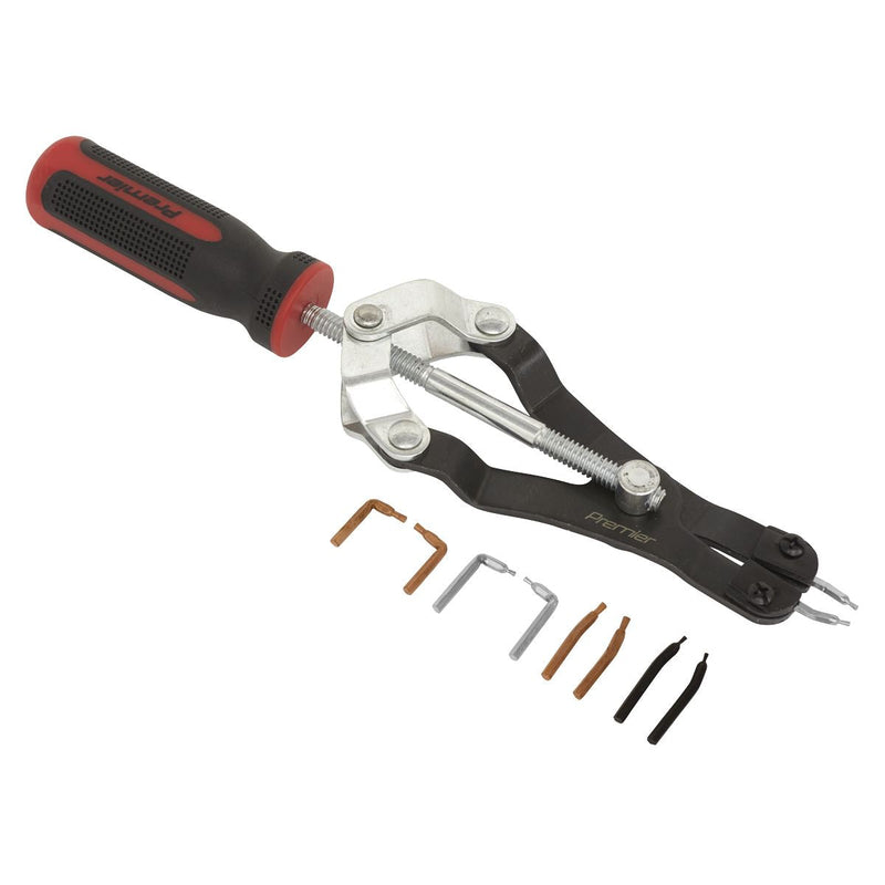 Sealey Circlip Pliers Professional Internal/External Heavy-Duty AK8451 Sealey - Dynamic Drive