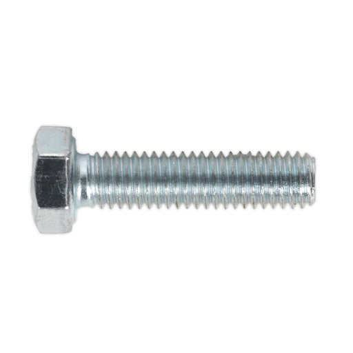 Sealey HT Setscrew M5 x 20mm 8.8 Zinc DIN 933 Pack of 50 SS520 Sealey  - Dynamic Drive