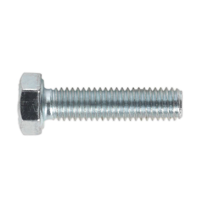 Sealey HT Setscrew M5 x 20mm 8.8 Zinc DIN 933 Pack of 50 SS520 Sealey  - Dynamic Drive