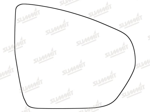 Summit Stick-On Standard Mirror Glass fits Vauxhall Grandland X 18 on RHS Summit - Dynamic Drive