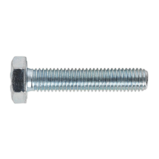 Sealey HT Setscrew M10 x 50mm 8.8 Zinc Pack of 25 SS1050 Sealey - Dynamic Drive