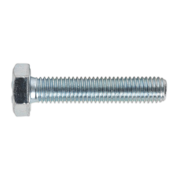 Sealey HT Setscrew M10 x 50mm 8.8 Zinc Pack of 25 SS1050 Sealey - Dynamic Drive