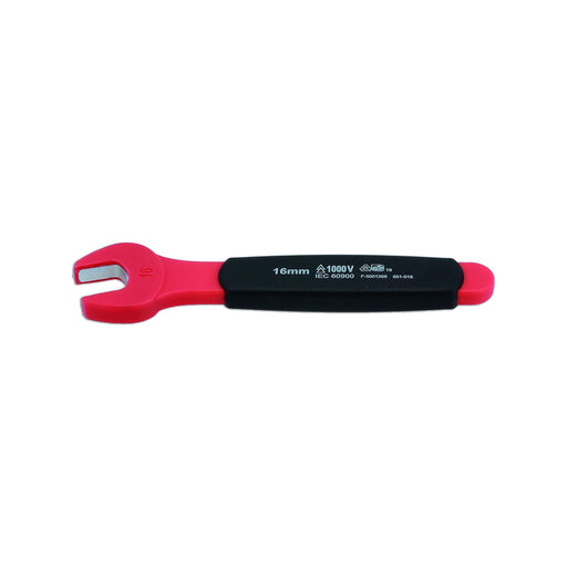 Laser Insulated Open Ended Spanner 16mm 8550 Laser - Dynamic Drive