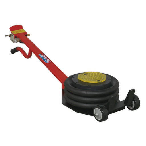 Sealey Premier Air Operated Fast Jack 3 Tonne 3-Stage Long Handle PAFJ3 Sealey - Dynamic Drive