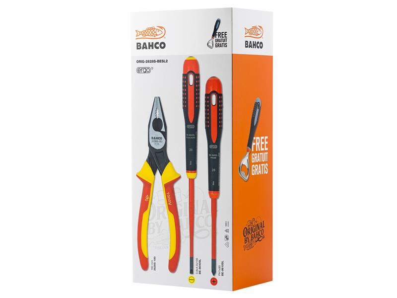 Bahco Original VDE Screwdriver & Plier Set Bahco - Dynamic Drive