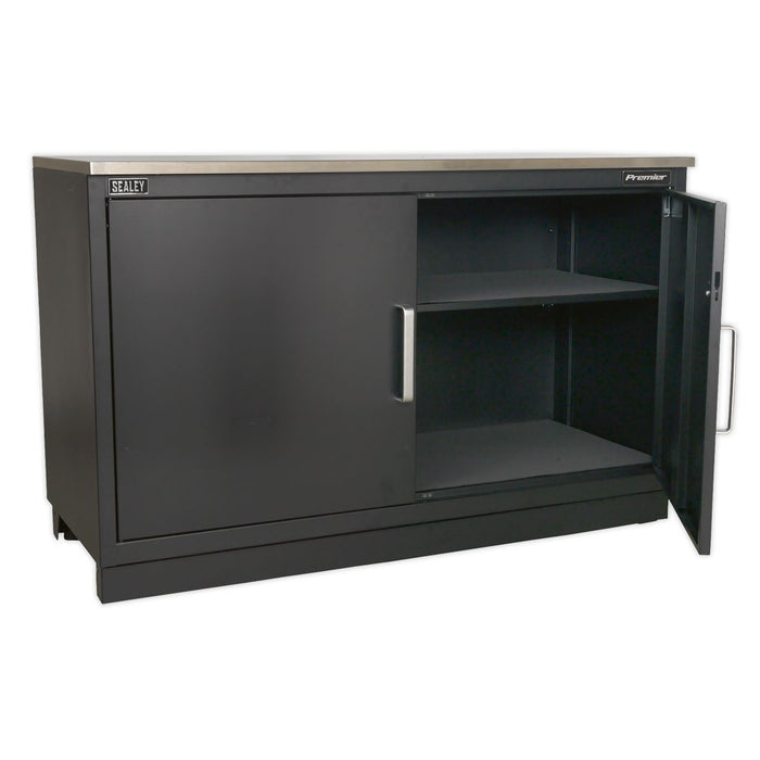 Sealey Modular Floor Cabinet 2 Door 1550mm Heavy-Duty APMS02 Sealey - Dynamic Drive