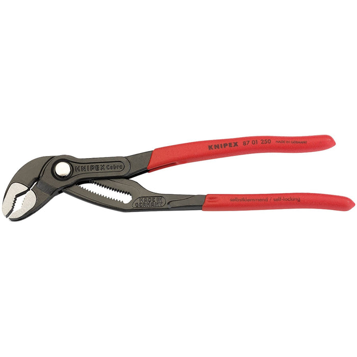 Draper Knipex Cobra 87 01 250 Waterpump Pliers, 250mm (Sold Loose) 75357 Draper - Dynamic Drive