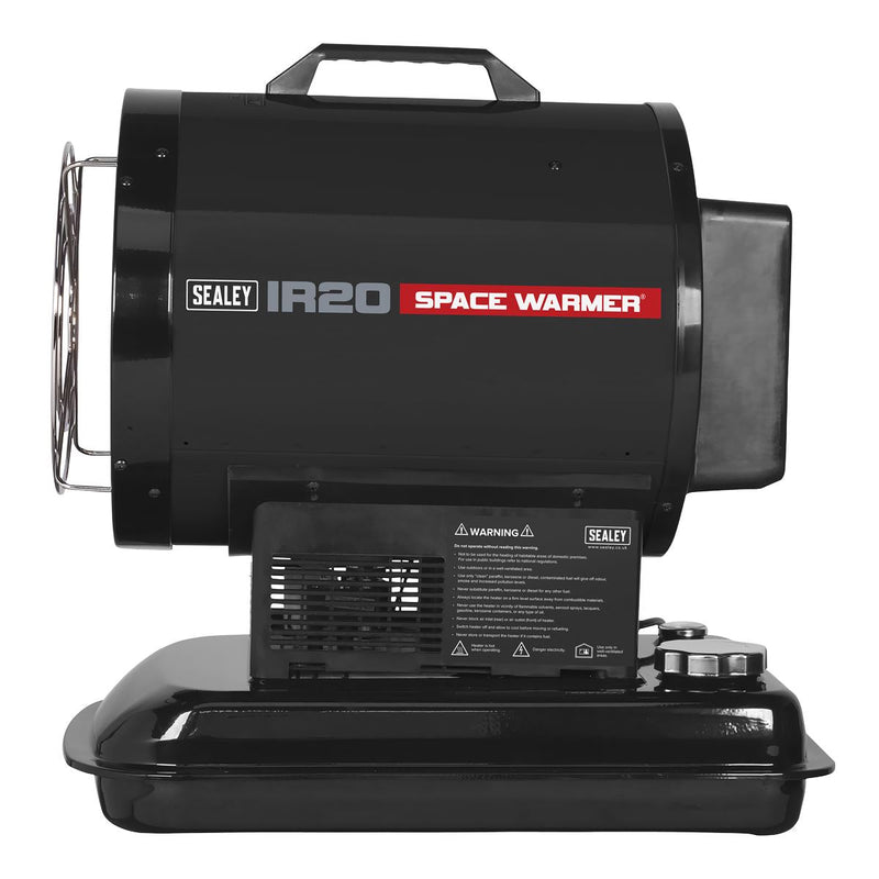 Sealey Space Warmerï Paraffin/Kerosene/Diesel Heater 70000Btu/hr IR20 Sealey - Dynamic Drive