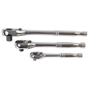 Laser Standard Ratchet Set 1/4"D, 3/8"D, 1/2"D 3pc 6421 Laser - Dynamic Drive